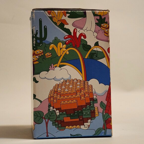 McDonald's 1976-2015 Nanoblock Fries Grimace Glass with Box - Picture 7 of 8